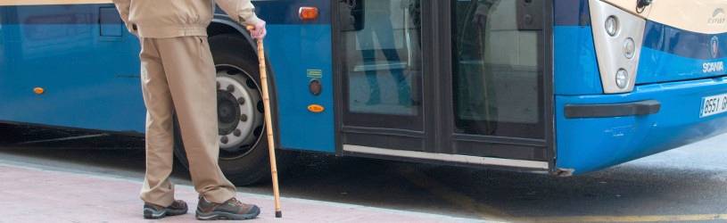 Less mobile and traveling by public transport