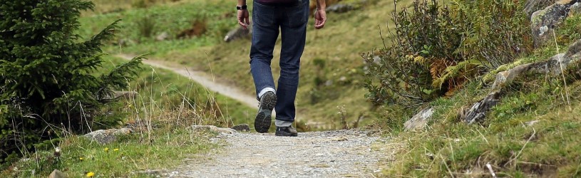 Find trails and walk with apps