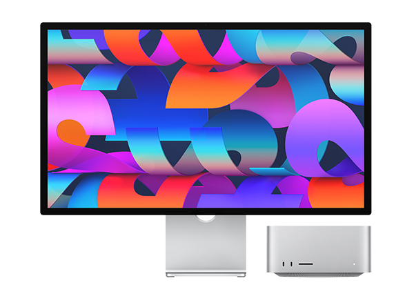 Mac Studio en Studio Display