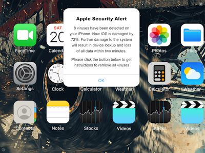 Advertentie Apple Security