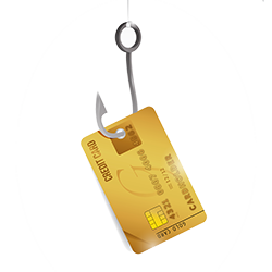 Nepmail geblokkeerde creditcard