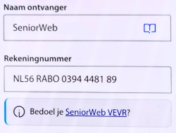 SeniorWeb VEVR