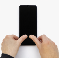 screenprotector aandrukken1 screenprotector aandrukken1