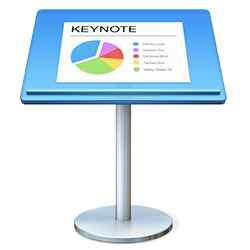 Diavoorstelling maken met Keynote (Mac)