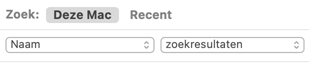 Filters in Finder