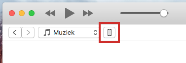 iTunes device icon