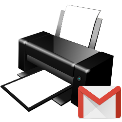 Print emails from Gmail