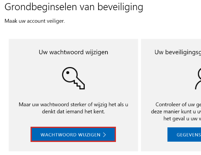 Ik kan niet inloggen op mijn account Outlookcom