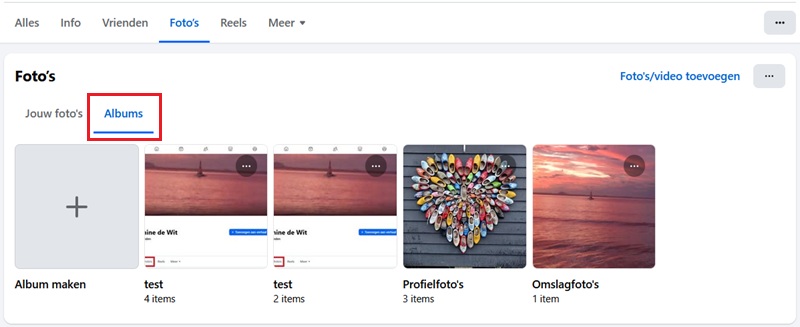 Album fb bewerken Album fb bewerken