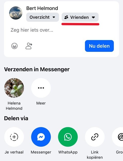 facebook delen ios1