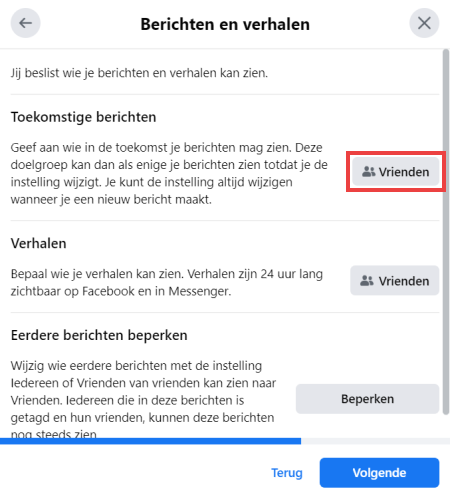 fb messages private