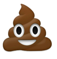 Emoji: Smiling Turd / Photo: emojidex.com