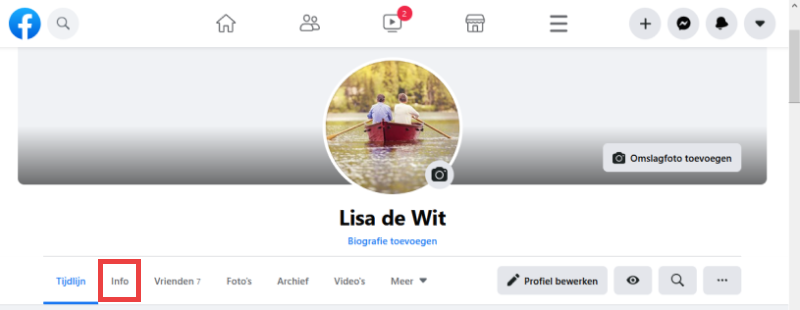 facebook personal information