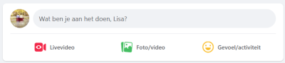 Update Facebook status