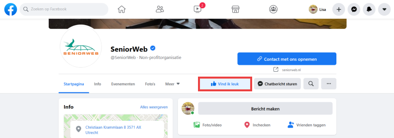follow on facebook