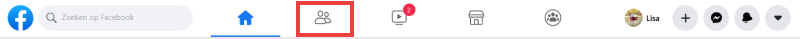 facebook friends tab
