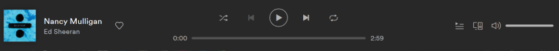 Play options in Spotify