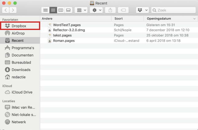 add dropbox to finder