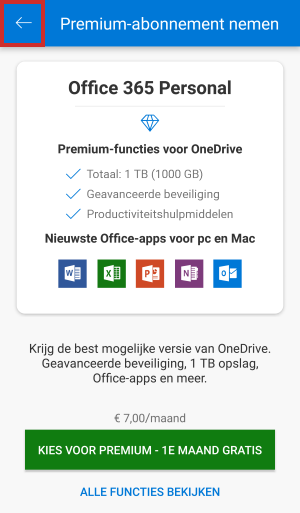 Bestand verplaatsen in OneDrive
