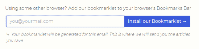 Emailthis Bookmarklet installeren