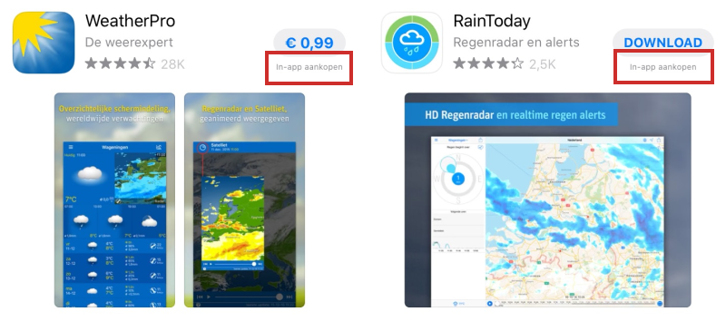 Recognize in-app purchases