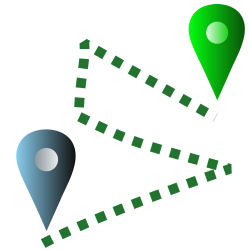 voortgang-reis-delen-google-maps