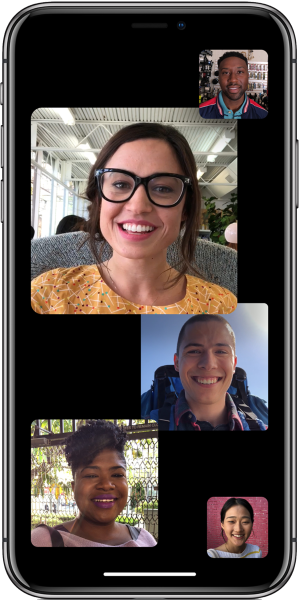 Group FaceTime in iOS 12