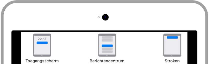 Set up notifications on the iPad and iPhone