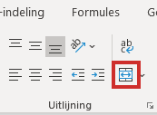 merge cells in excel