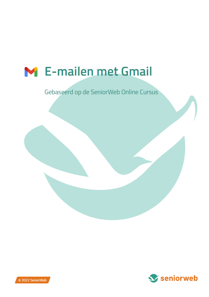Omslag Cursus E-mailen met Gmail